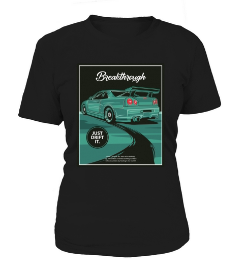 Vintage Car Breakthrough just drift it Women's T-Shirt
