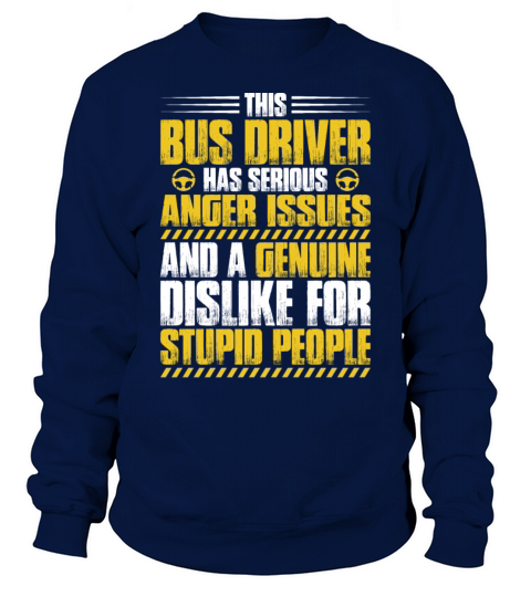 Bus Driver Busman Coach Driver Gift Present Sweatshirt Unisex