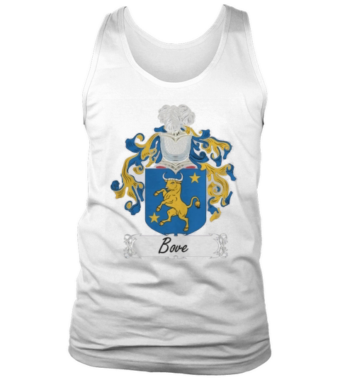 Bove Family Crest Italian Family Crests Tank Top Unisex