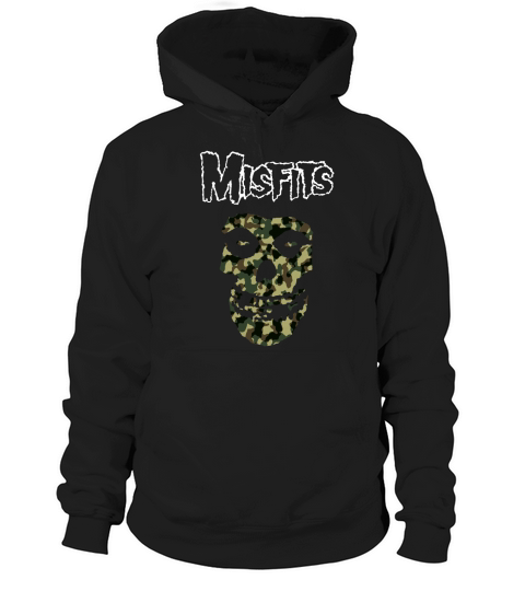 Misfits Camouflage Hoodie Unisex