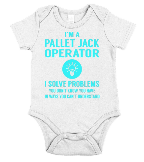 Pallet Jack Operator Short Sleeve Baby One-Piece