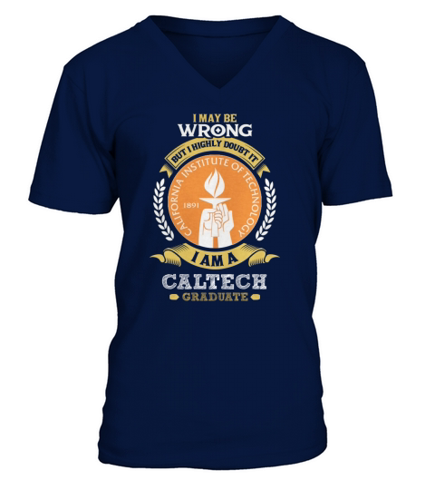 California Institute of Technology - Caltech V-Neck T-shirt
