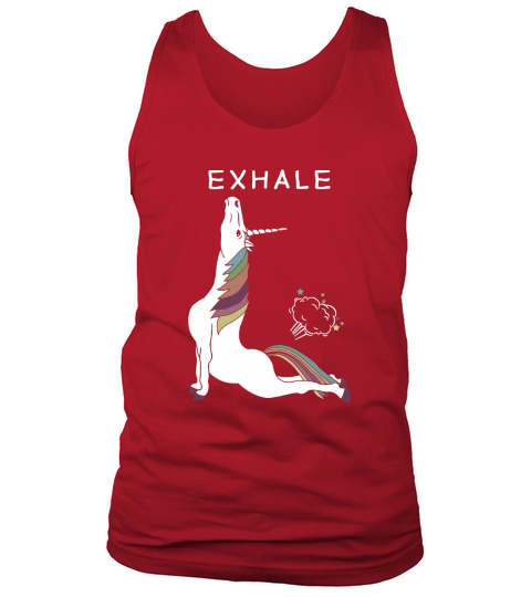 UNICORN EXHALE Tank Top Unisex