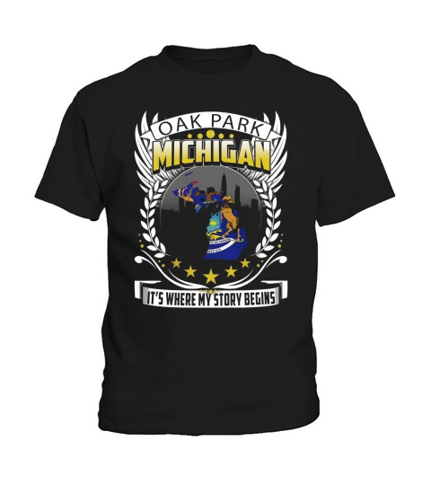 oak park - michigan Kids T-Shirt