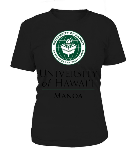 Simple Logo University Of Hawaii Manoa 2020 Women's T-Shirt