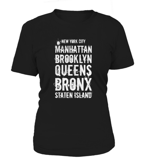 The Five Boroughs  - New York City Women's T-Shirt