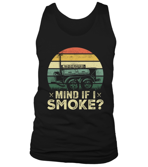 MIND IF I SMOKE BBQ Tank Top Unisex