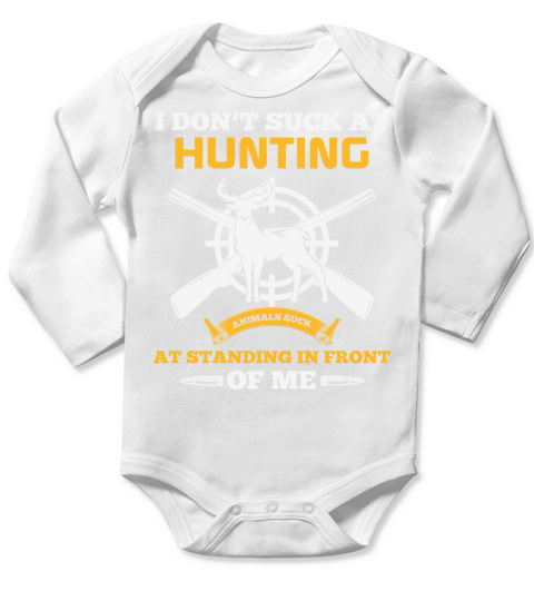 Suck At Standing In Front Long Sleeve Baby One-Piece