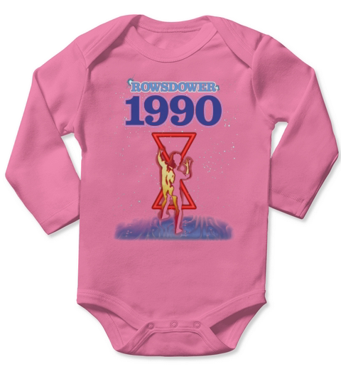 Rowsdower - 1990 Long Sleeve Baby One-Piece