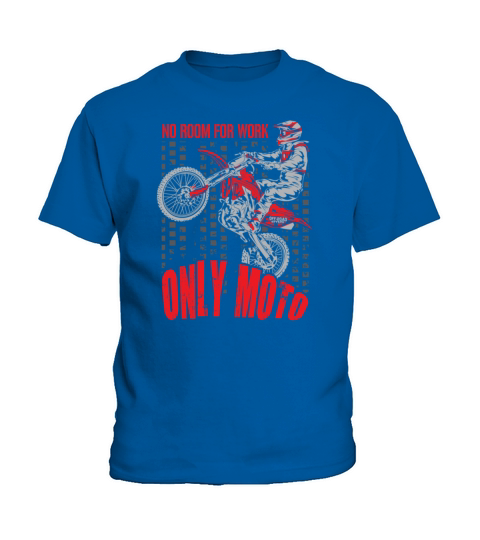Dirt Bike Only Moto Honda T-Shirts Kids T-Shirt