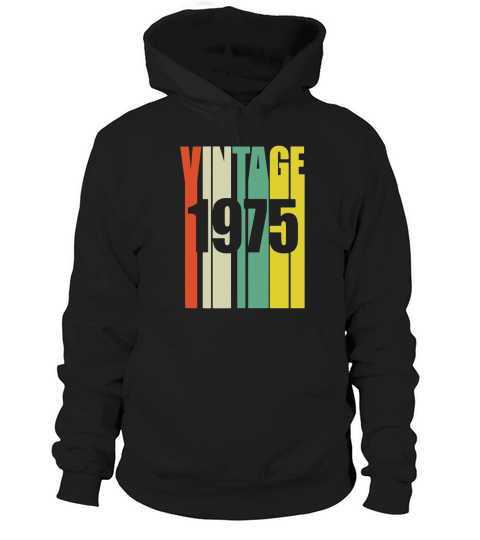 Vintage 1975 Hoodie Unisex