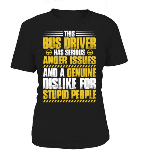 Bus Driver Busman Coach Driver Gift Present Women's T-Shirt