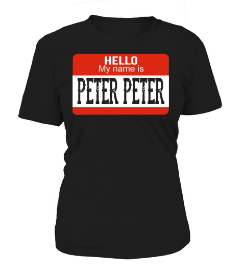 Mens Peter Peter Funny Halloween Couples Costume Women's T-Shirt