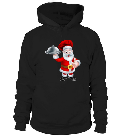 Santa-Chef-Christmas-dinner - Mens Premium T-Shirt Hoodie Unisex