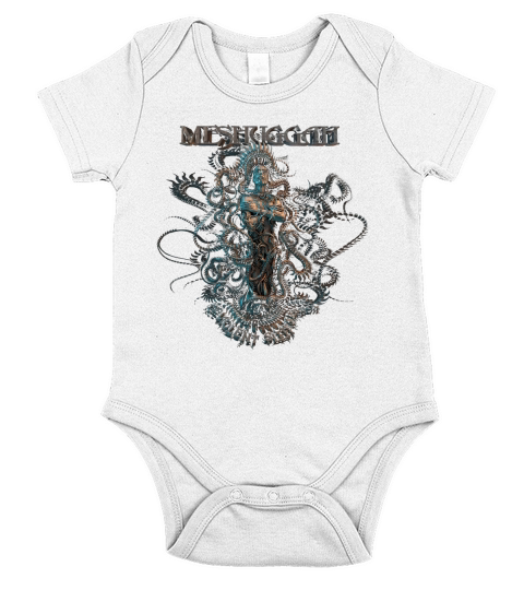 New MESHUGGAH World Tour 2018 Mens Black T-Shirt Short Sleeve Baby One-Piece