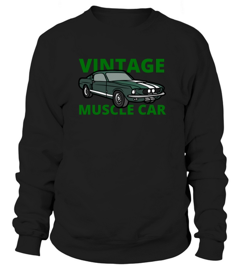 Vintage muscle car(1) Sweatshirt Unisex