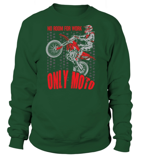 Dirt Bike Only Moto Honda T-Shirts Sweatshirt Unisex