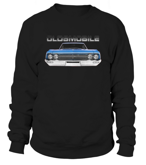 1964 Oldsmobile F85 Front Blue Sweatshirt Unisex
