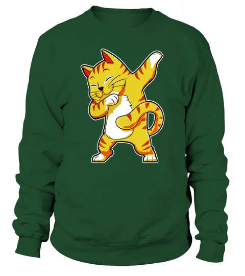 Dabbing Cat Shirt Funny Cats meme Kitty Kitten Dab T-Shirt Sweatshirt Unisex