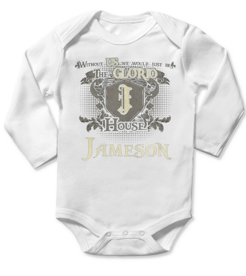 Funny Vintage Tshirt for Jameson Long Sleeve Baby One-Piece