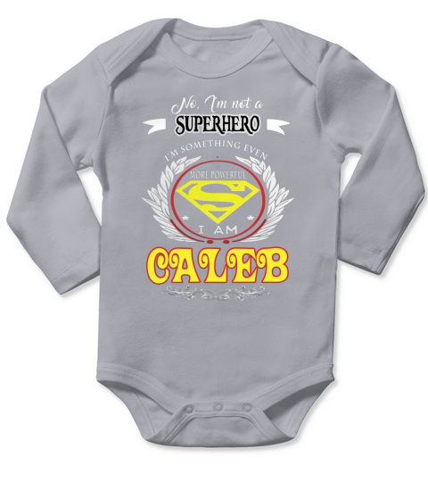 CALEB Long Sleeve Baby One-Piece