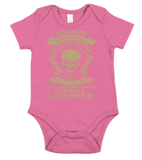 LABORER Short Sleeve Baby One-Piece