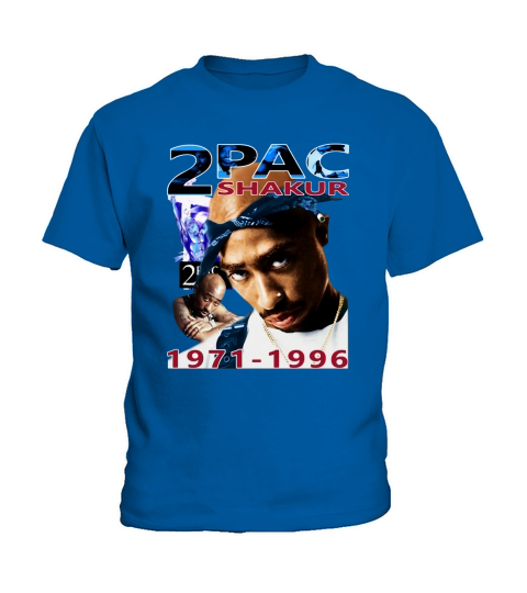 Tupac Shakur 1971-1996 Kids T-Shirt