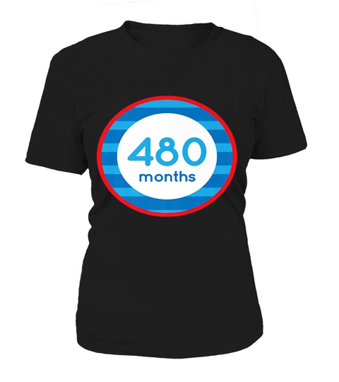 480 Months - 40th Birthday Gift Tshirt Women's T-Shirt