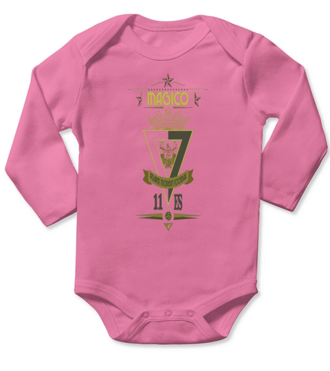 Magico gonzalez escudo Long Sleeve Baby One-Piece