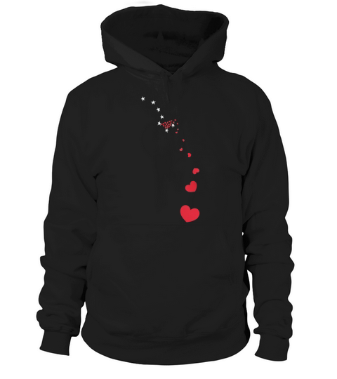 Big Dipper Hearts Hoodie Unisex