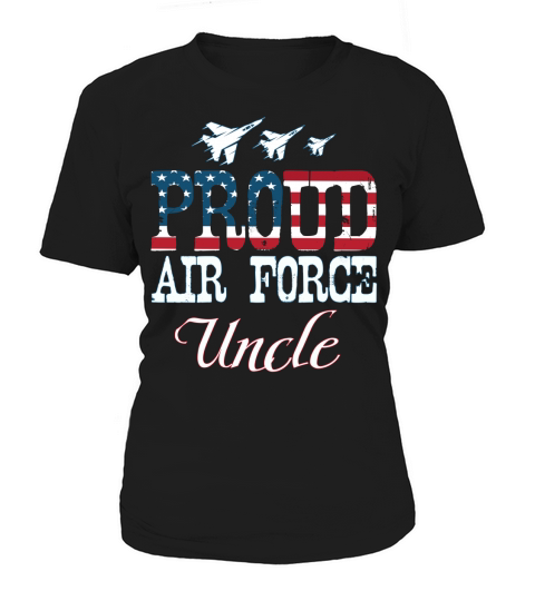 Proud Air Force Uncle Military Soldier 2020 Women's T-Shirt