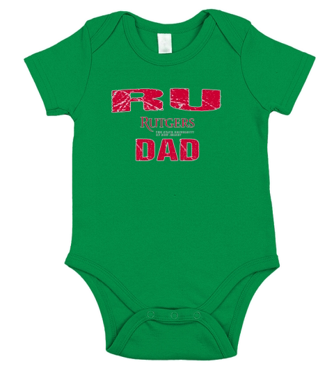 Champion Dad Rutgers University 2020 Short Sleeve Baby One-Piece