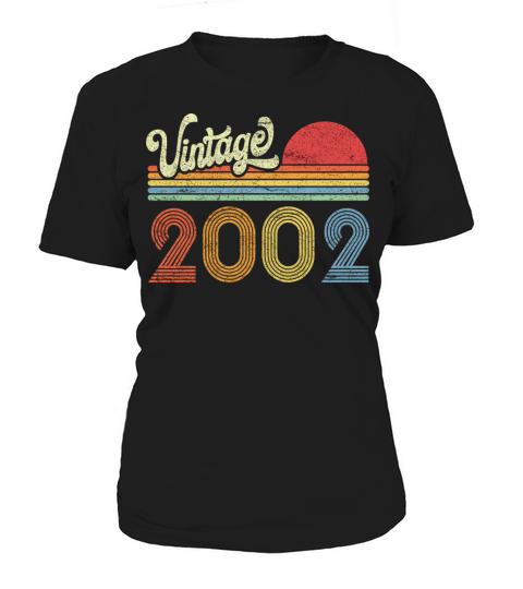 2002 Birthday Gift Vintage Born Made 2002 Retro Su Women's T-Shirt