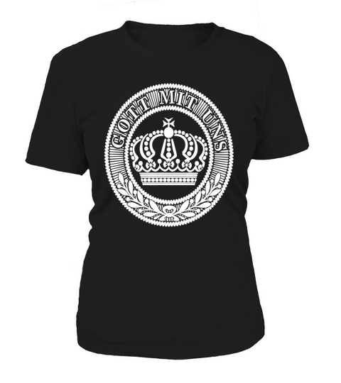 Belt Buckle TShirt Gott Mit Uns German Germany Women's T-Shirt