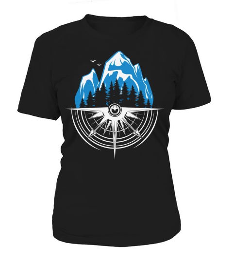 Hiking camping vintage mountains Women's T-Shirt