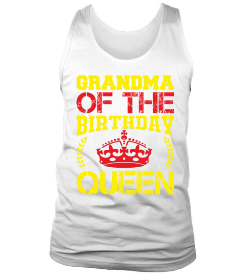 Grandma of the birthday queen(1) Tank Top Unisex
