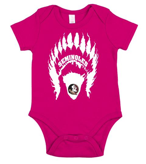 Florida State Seminoles Tshirt Short Sleeve Baby One-Piece