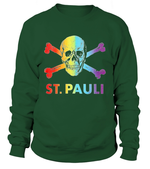 St Pauli Rainbow Sweatshirt Unisex