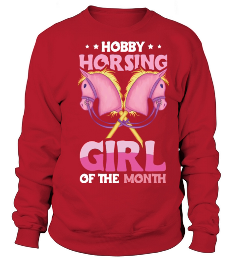 Hobby Horse Sport Riding Equestrian Sport Sweatshirt Unisex