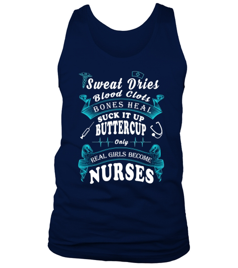 Real girl become nurses Tshirt Tank Top Unisex