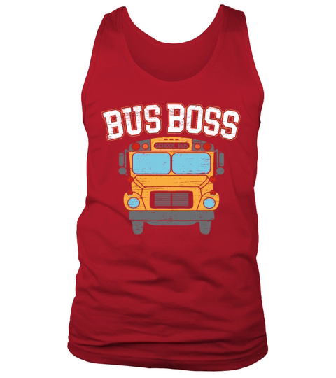 Bus Boss School Student Delivery Specialist Tank Top Unisex