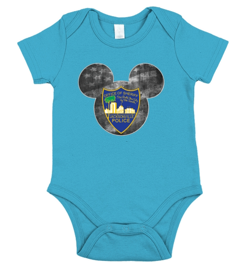 Jacksonville Sheriffs Office Short Sleeve Baby One-Piece