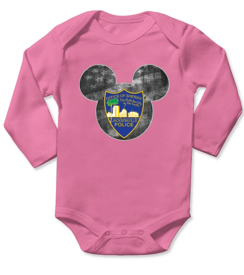 Jacksonville Sheriffs Office Long Sleeve Baby One-Piece