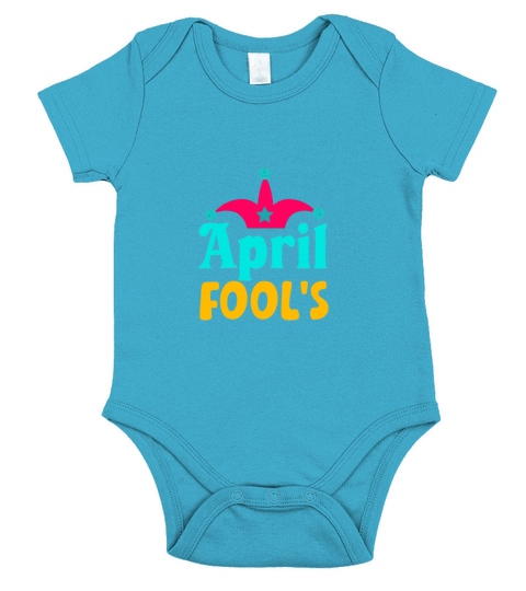 april fools Short Sleeve Baby One-Piece
