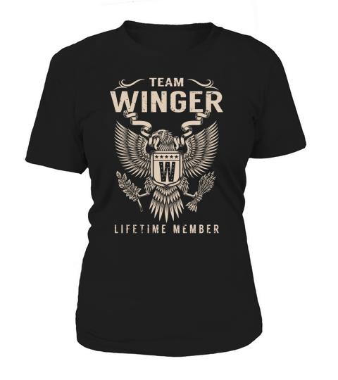 Team WINGER Lifetime Member Name Shirts Women's T-Shirt