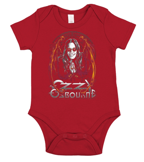 Ozzy Osbourne Short Sleeve Baby One-Piece