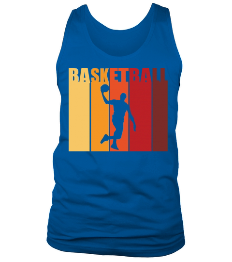 Vintage Basketball Player silhouette Tank Top Unisex
