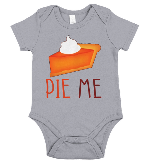 Pie Me Short Sleeve Baby One-Piece