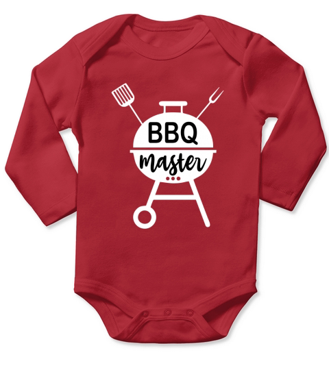 Grilling Day bbq master Long Sleeve Baby One-Piece