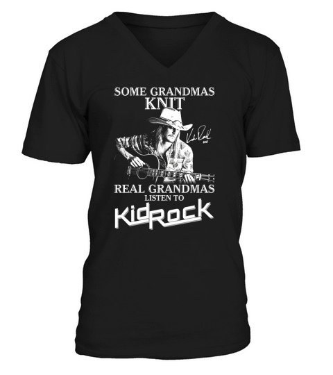 kid rock V-Neck T-shirt
